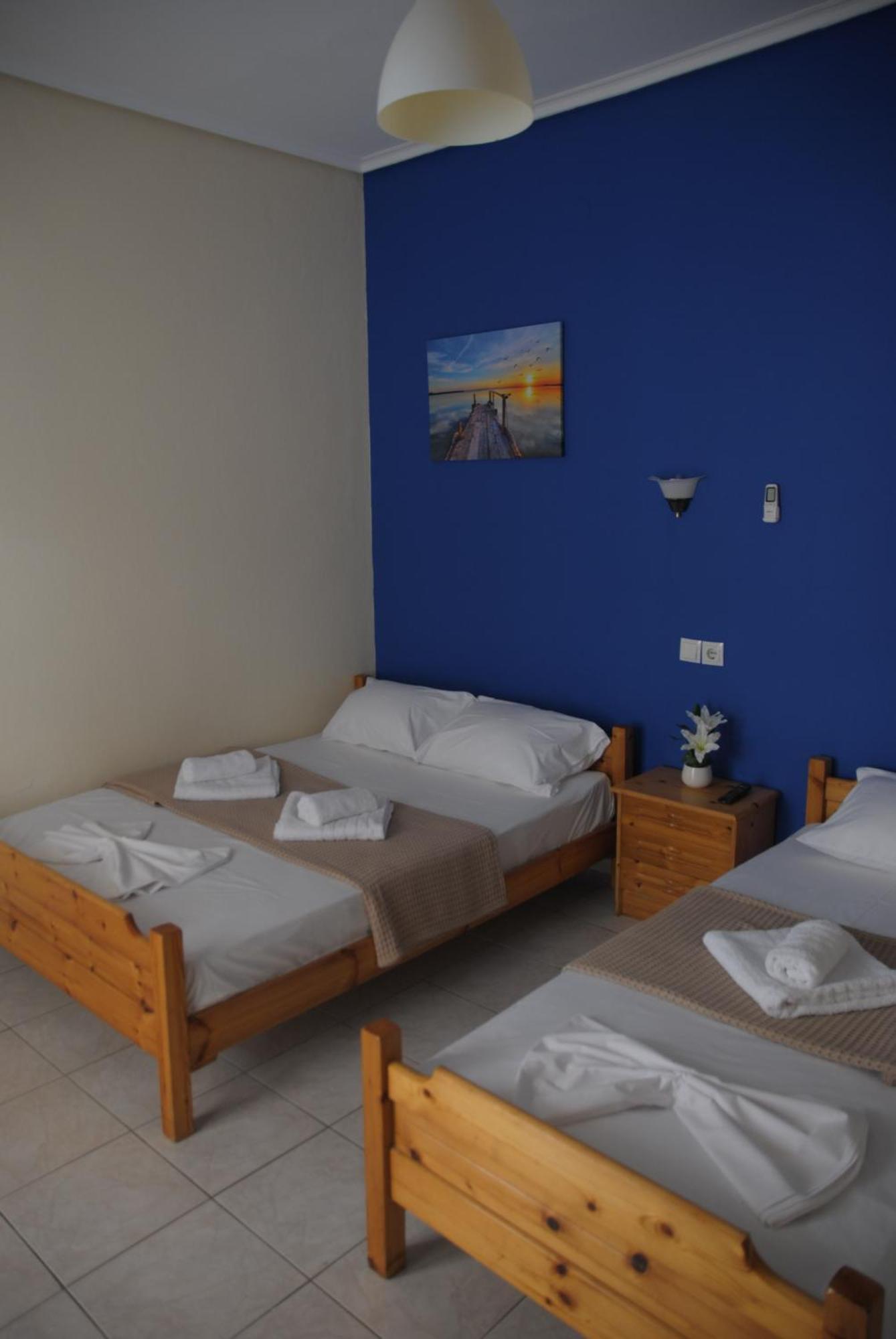 Light Blue Paralia Apartments Kültér fotó