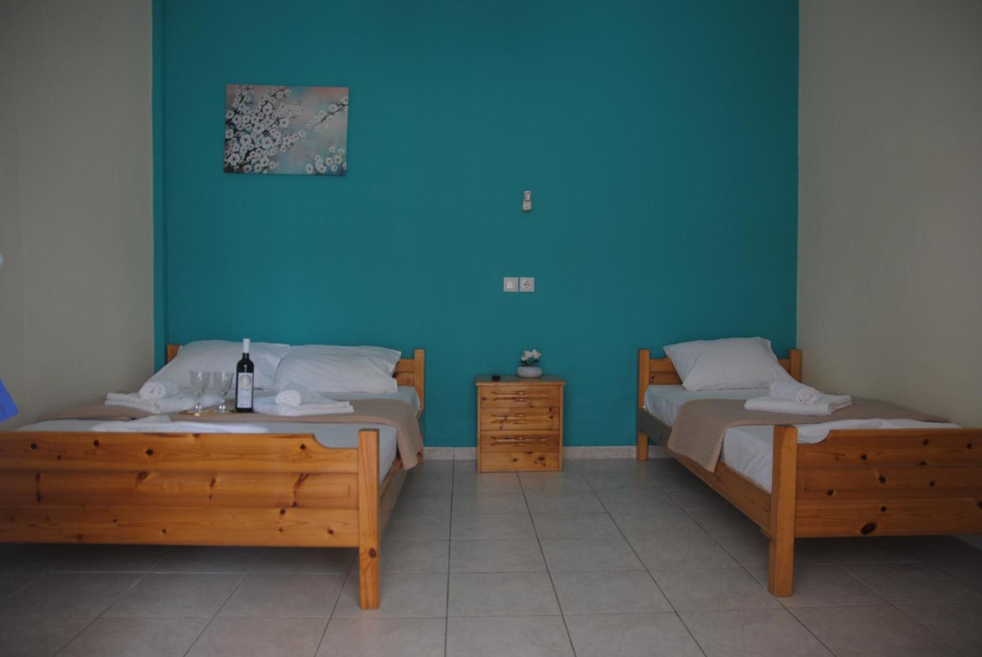 Light Blue Paralia Apartments Kültér fotó